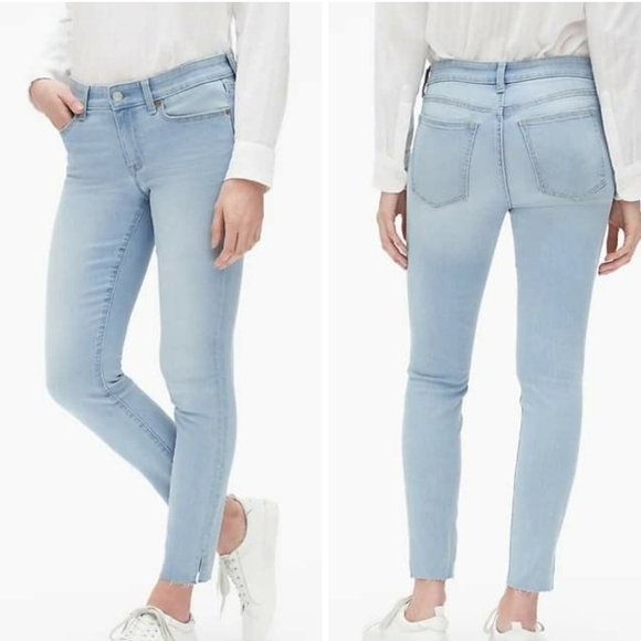 NEW Gap 1969 Geometric Print Legging Jeans Skimmer 25 Retro Summer Vacation RARE - Picture 15 of 16